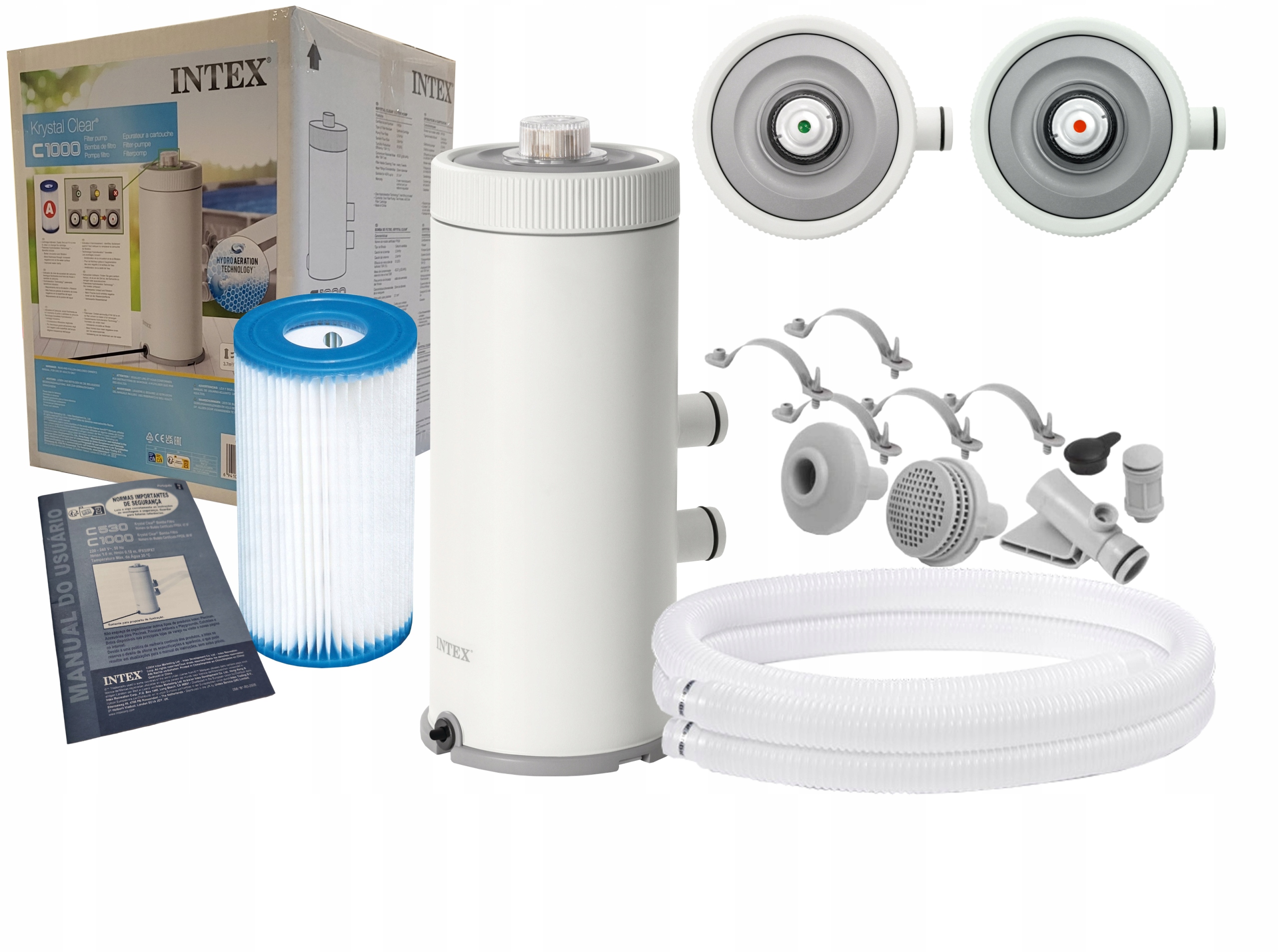 Intex 26638 Filtračná pumpa 3785 l/h Filter Bazén kompletný nový model