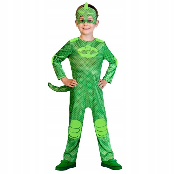 Kostium PJMasks Pidżamersi Gekko Gekson 7-8 lat