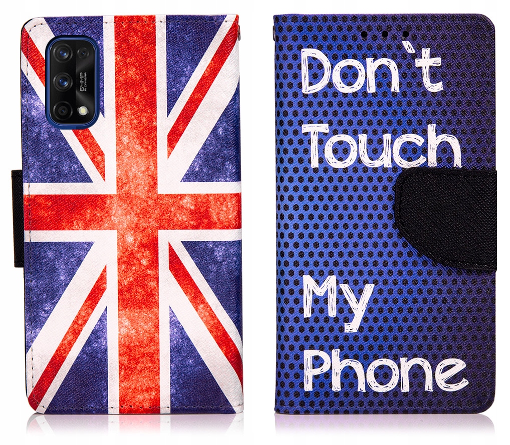 

Etui Portfel Do Realme 7 5G Szkło 9H