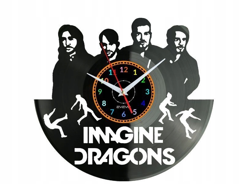 Imagine Dragons Nápad na Dárek Nástěnná Dekorace z vinylové desky