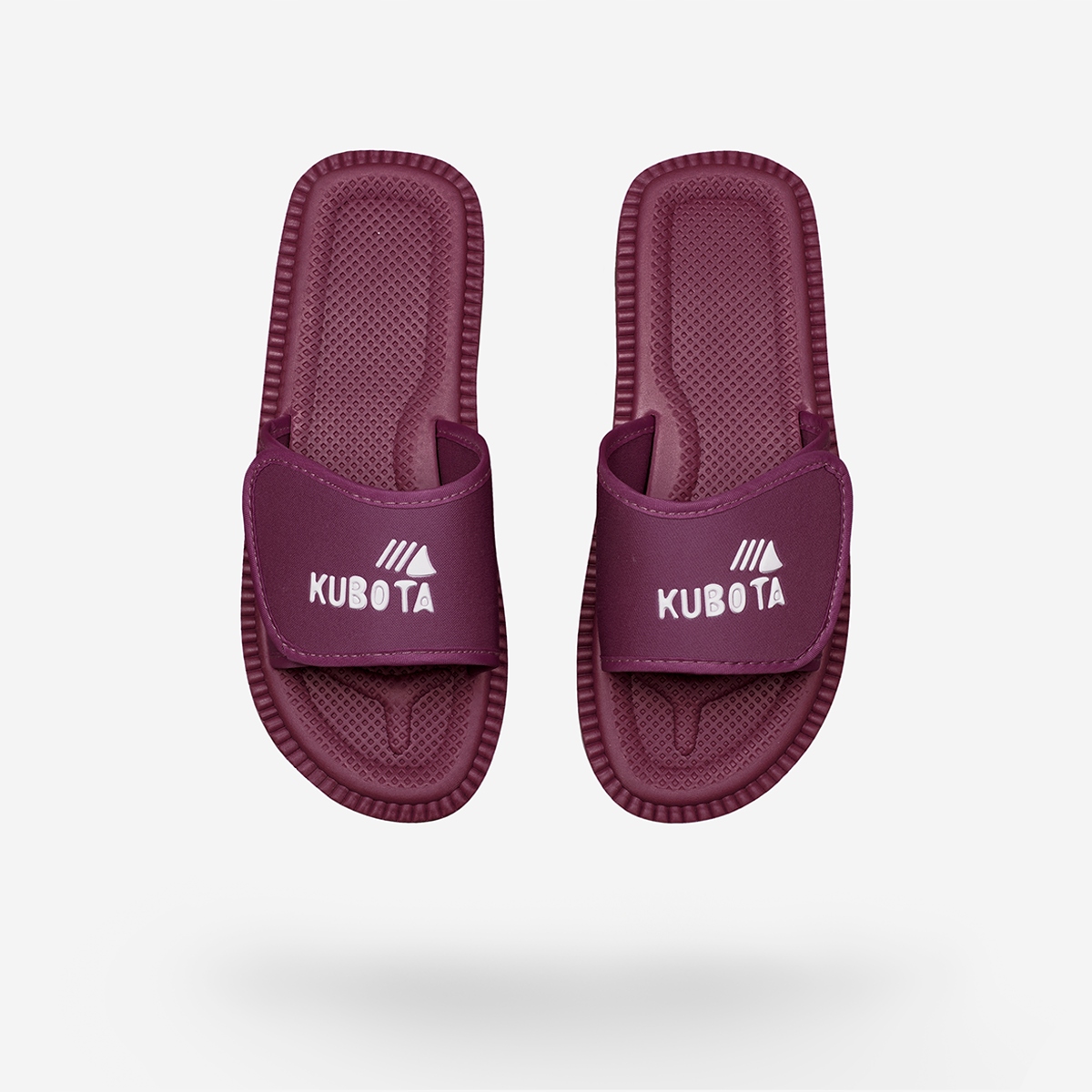 

Klapki Kubota Rzep Burgundowe 38