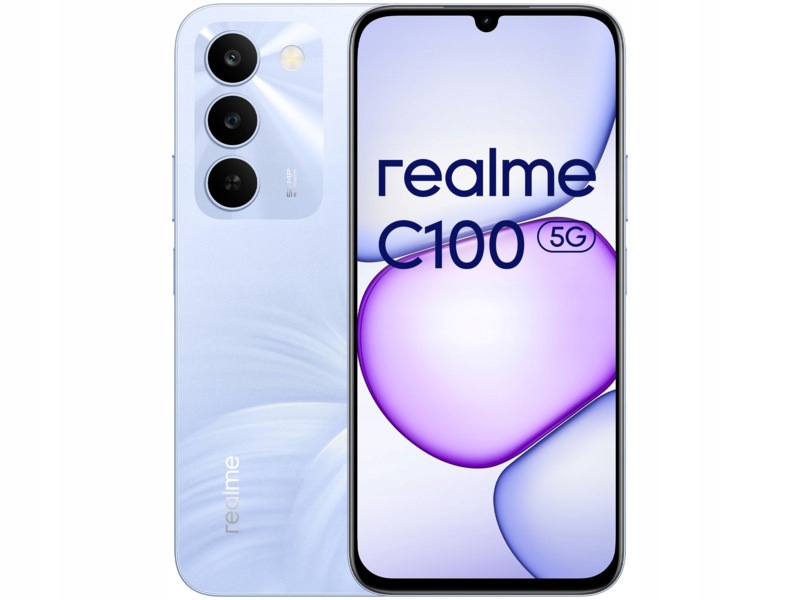 Smartfon Realme C100 5G 4/128GB 6.8" 144Hz Fioletowy