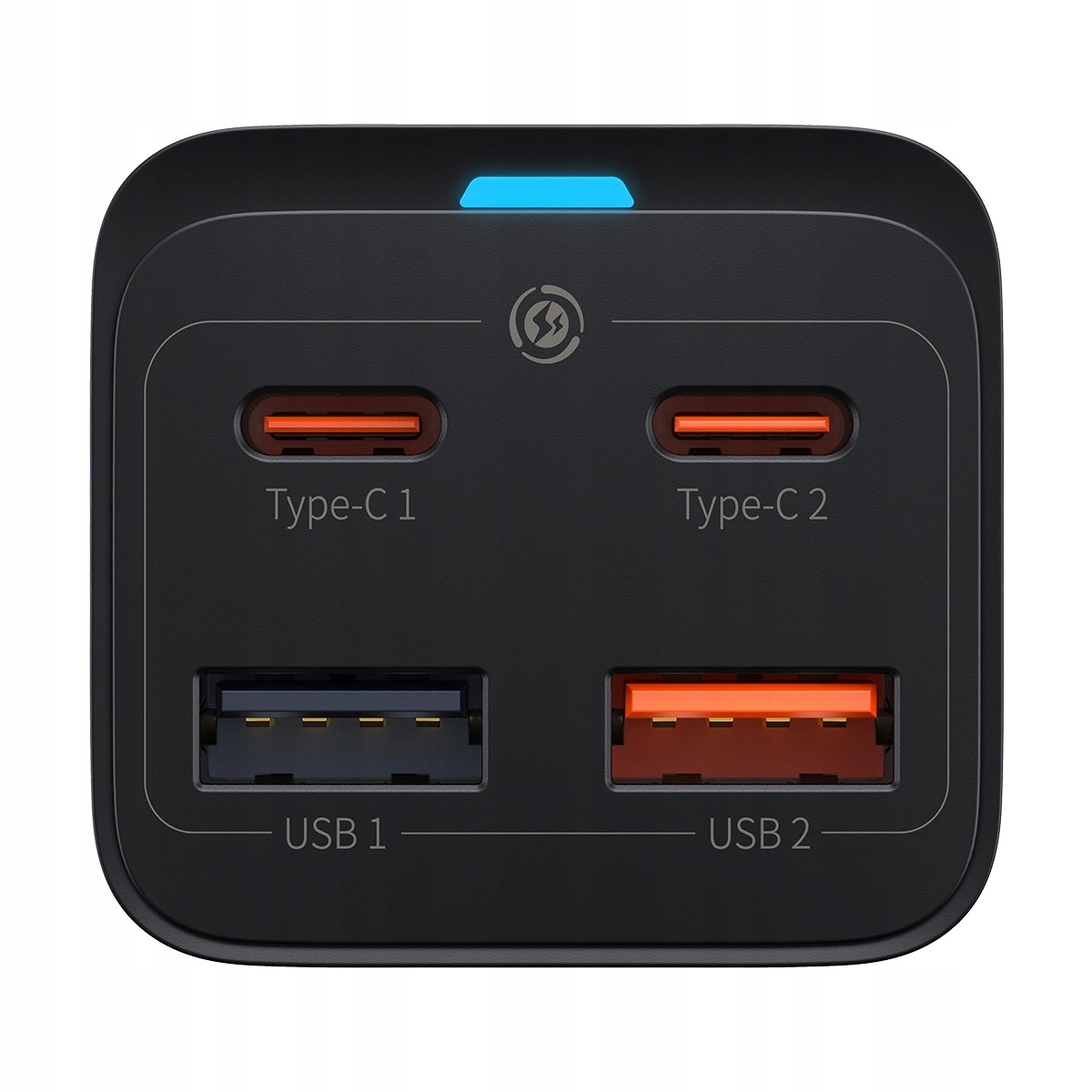 Ładowarka BASEUS GaN3 PRO 65W 2x USB-C 2xUSB-A PD QC4 + Kabel USB-C Stan opakowania oryginalne