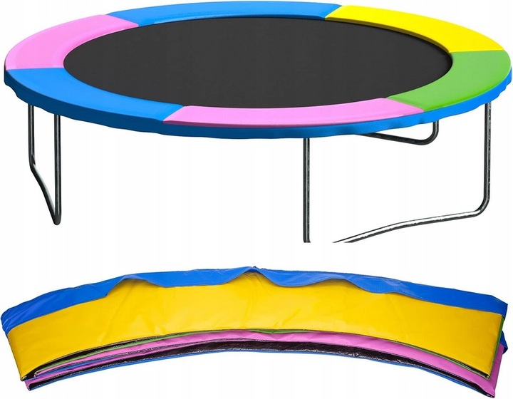 Mata Osłona Na Sprężyny Trampolinę Ochronna Gruba 244 CM Plandeka Mocna