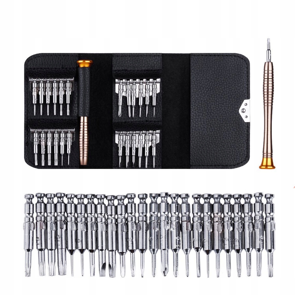 

Zestaw Narzędzi Serwisowych 25W1 Wkrętaki Torx
