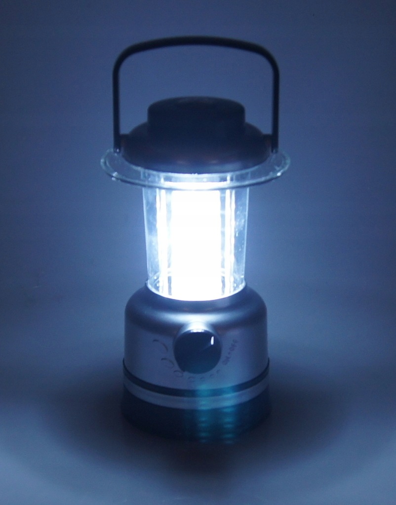 LATARKA LAMPA BIWAKOWA LED DO OGRODU na RYBY w GÓRY POTENCJOMETR wieszak Kod producenta 2725