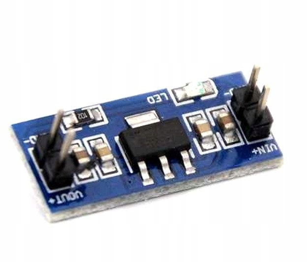 

Moduł zasilania AMS1117 DC/DC z 4.5-12V 3.3V 0.8A