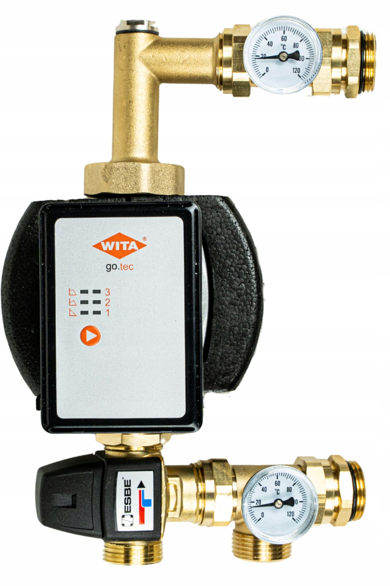 Zmiešavacia Čerpacia Skupina Pre Rozdeľovač Podlahy S Čerpadlom Wita Go.tec 60