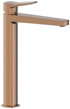 Kfa Umývadlová Batéria S Vypúšťačom Klik-klak Malaga, Brushed Rose Gold Pvd