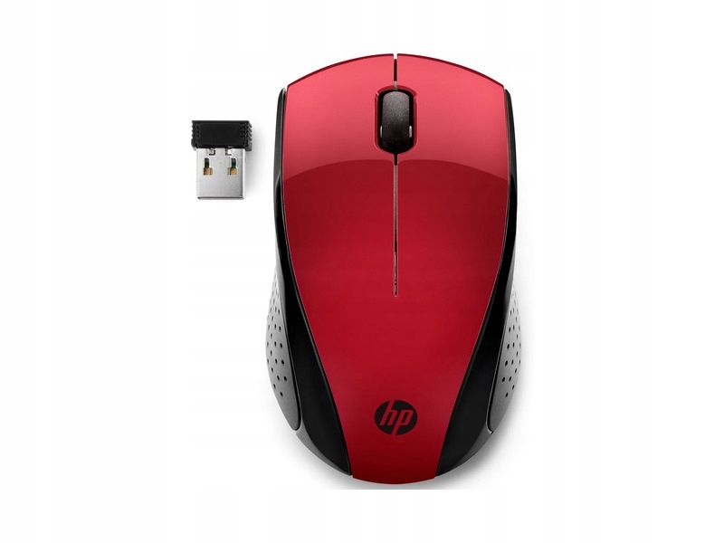 

Mysz bezprzewodowa Hp 220 Usb 1600DPI Czerwony