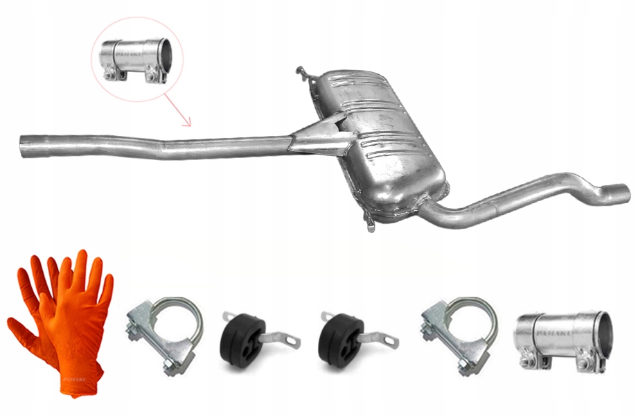 Vw Passat B5 1.9 TDi Awx Avf 96 kW (2000-6/2005) Sedan Kombi Tlumič