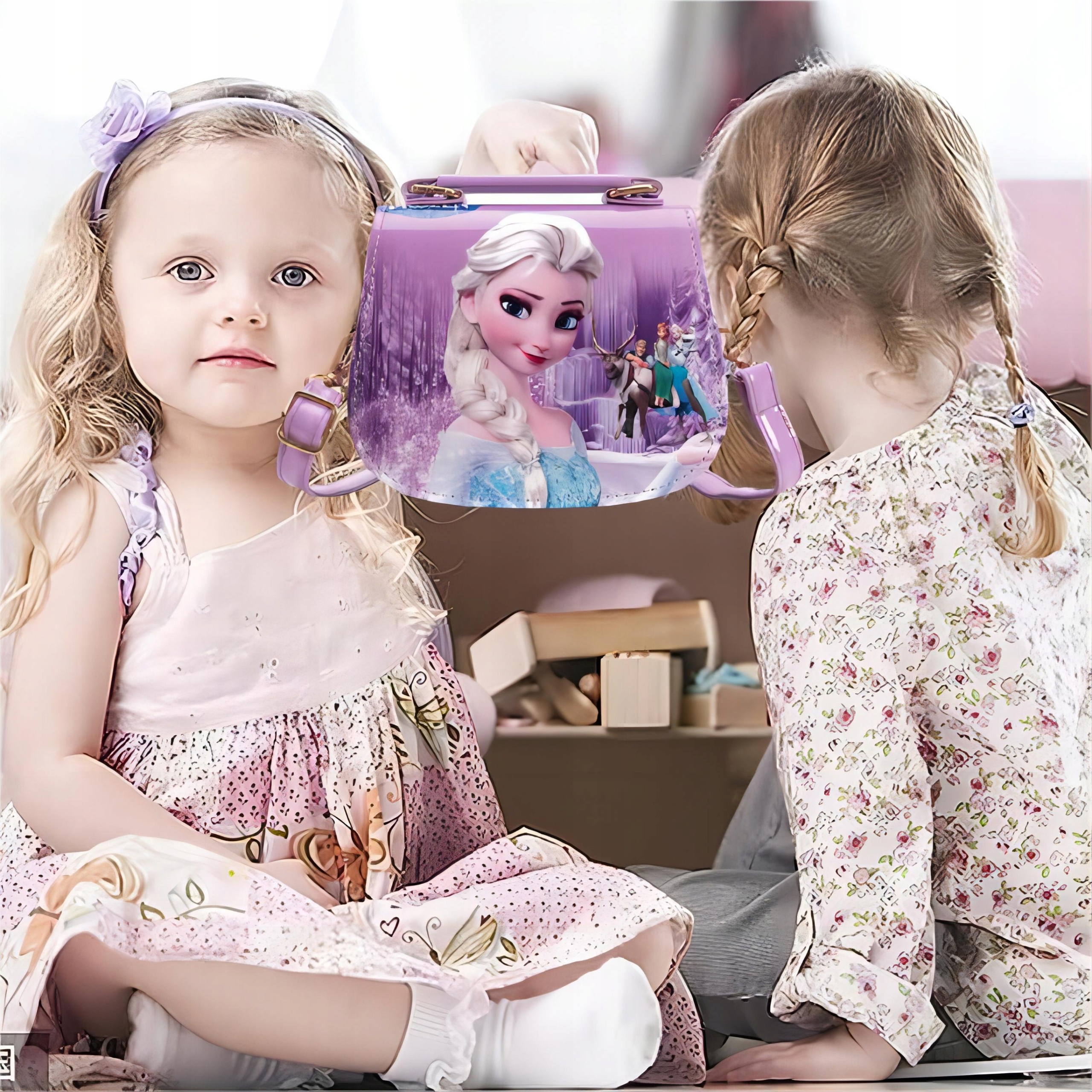 DZIECKA FROZEN KRAINA LODU TOREBKA NA RAMIĘ ELSA OLAF Marka Pozostałe