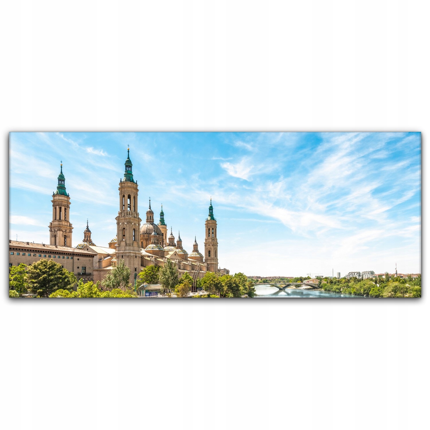 

Canvas płótno do sypialni 125x50 Bazylika Kościół