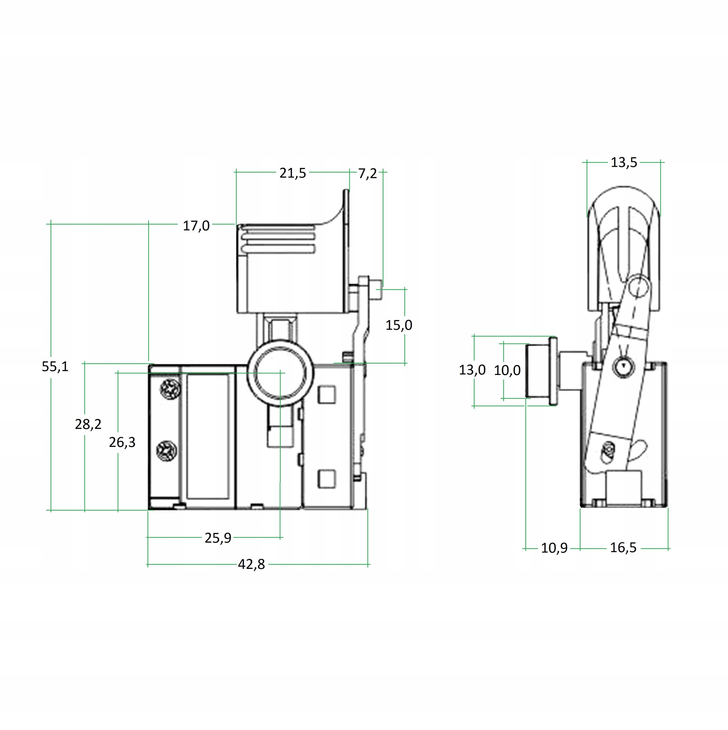 Wyłącznik włącznik do mieszadła Kod producenta Wyłącznik włącznik do mieszadła