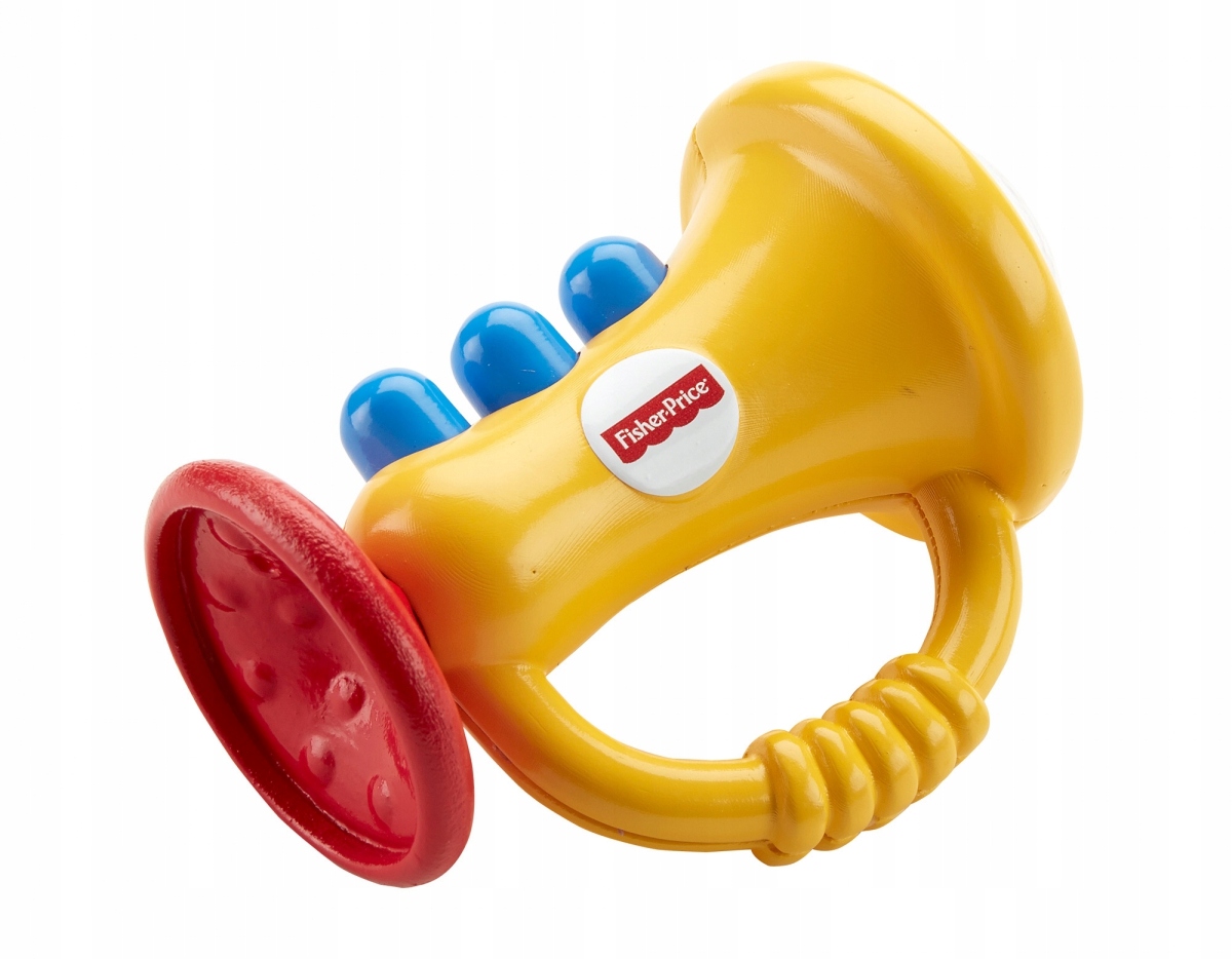 

Trąbka Gryzaczek Grzechotka Fisher Price DRF17