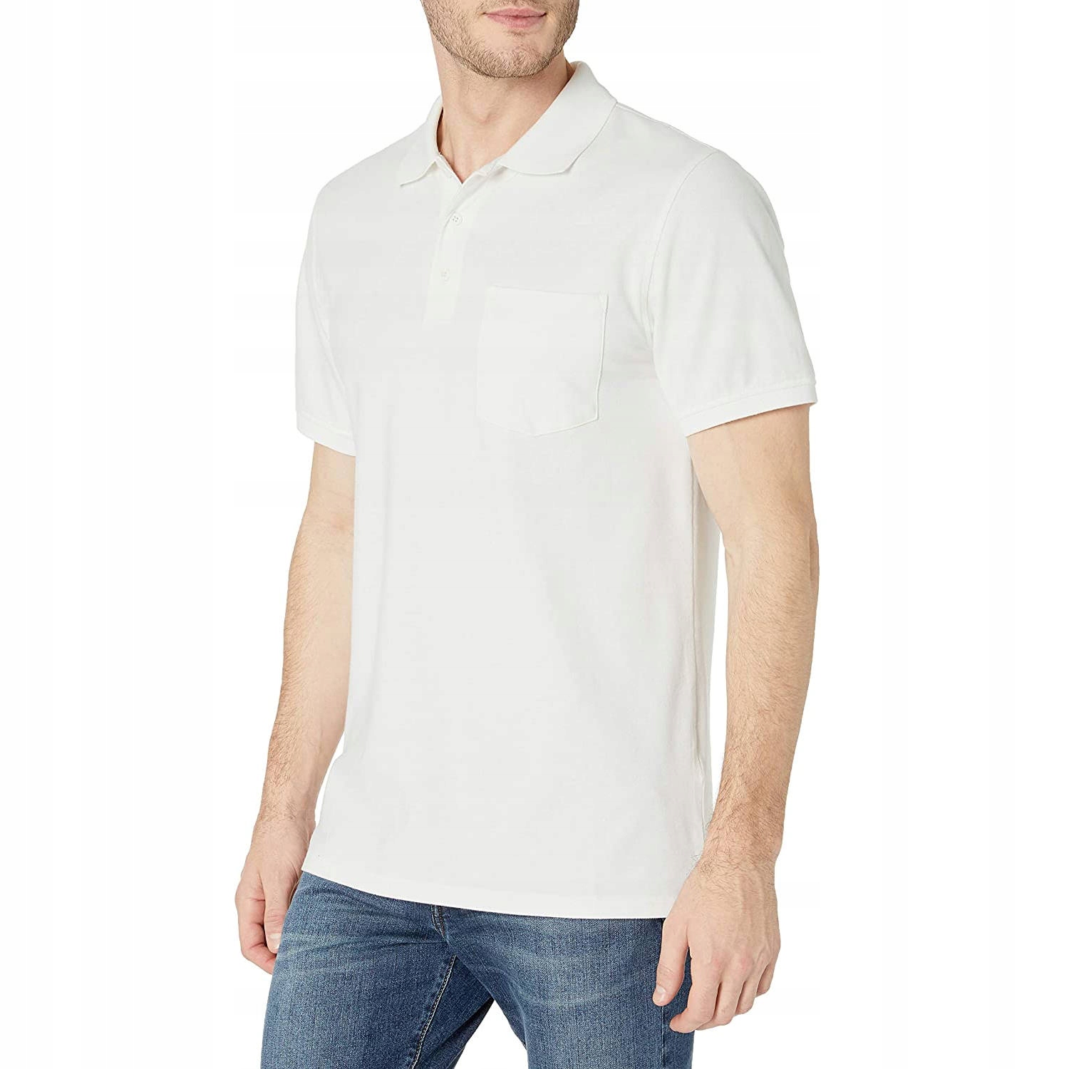 

Męska Bawełniana Koszulka Polo Biała Rozmiar S