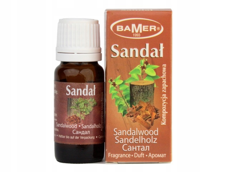 

Olejek zapachowy Drzewo Sandałowe Sandał Bamer