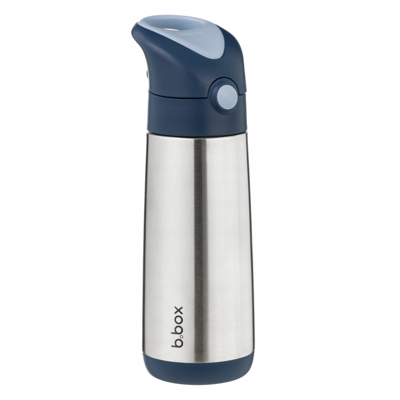 B.box Bidon termiczny ze słomką Midnight 500 ml