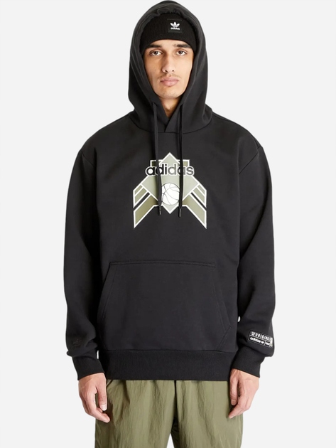 Adidas Černá Mikina S Potiskem IV9692 (s)