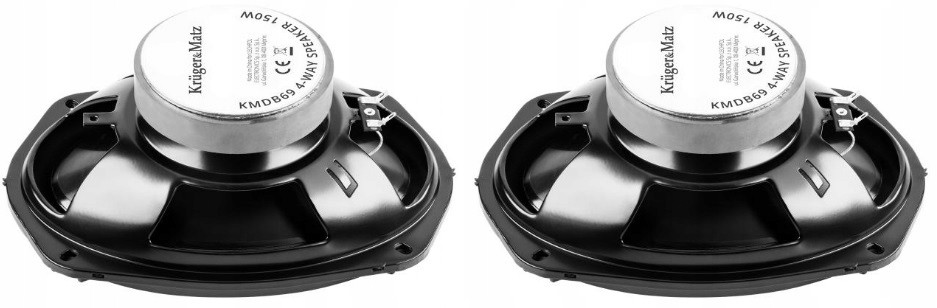 Głośniki samochodowe 6x9 owale Kruger&Matz KMDB69 Model KMDB69
