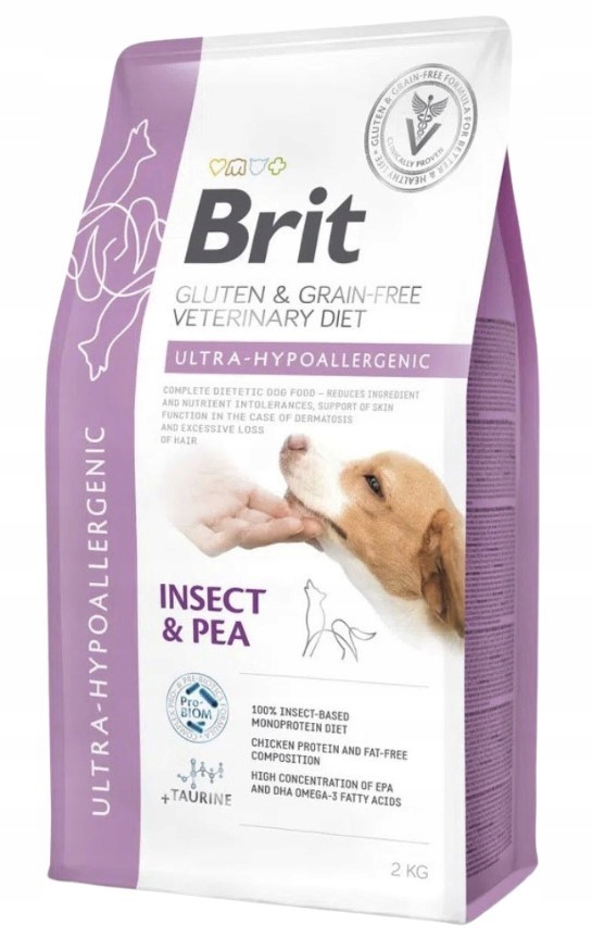 Brit Grain Free Veterinary Diets Dog Ultra Hypoallergenic 2kg
