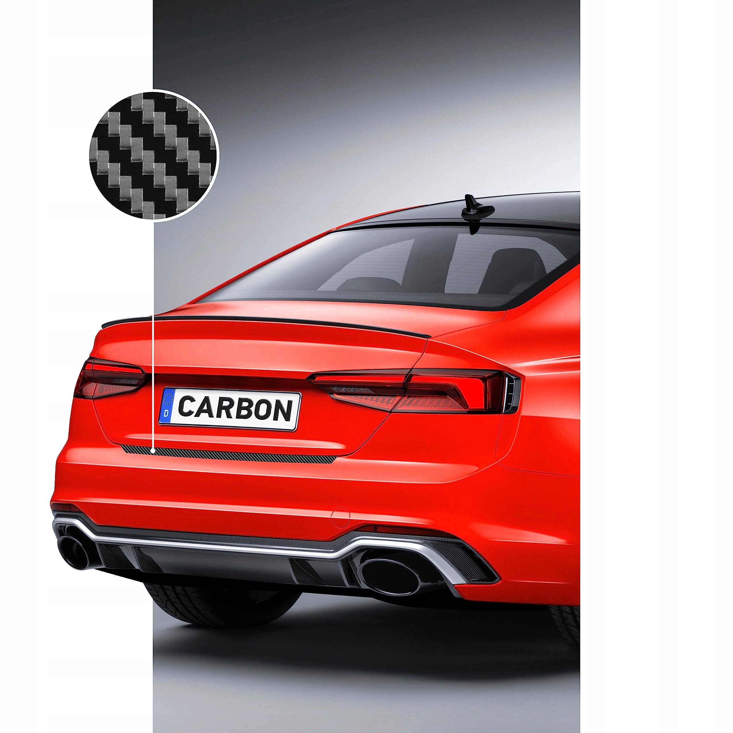 Luxshield Folia ochronna progu bagażnika do