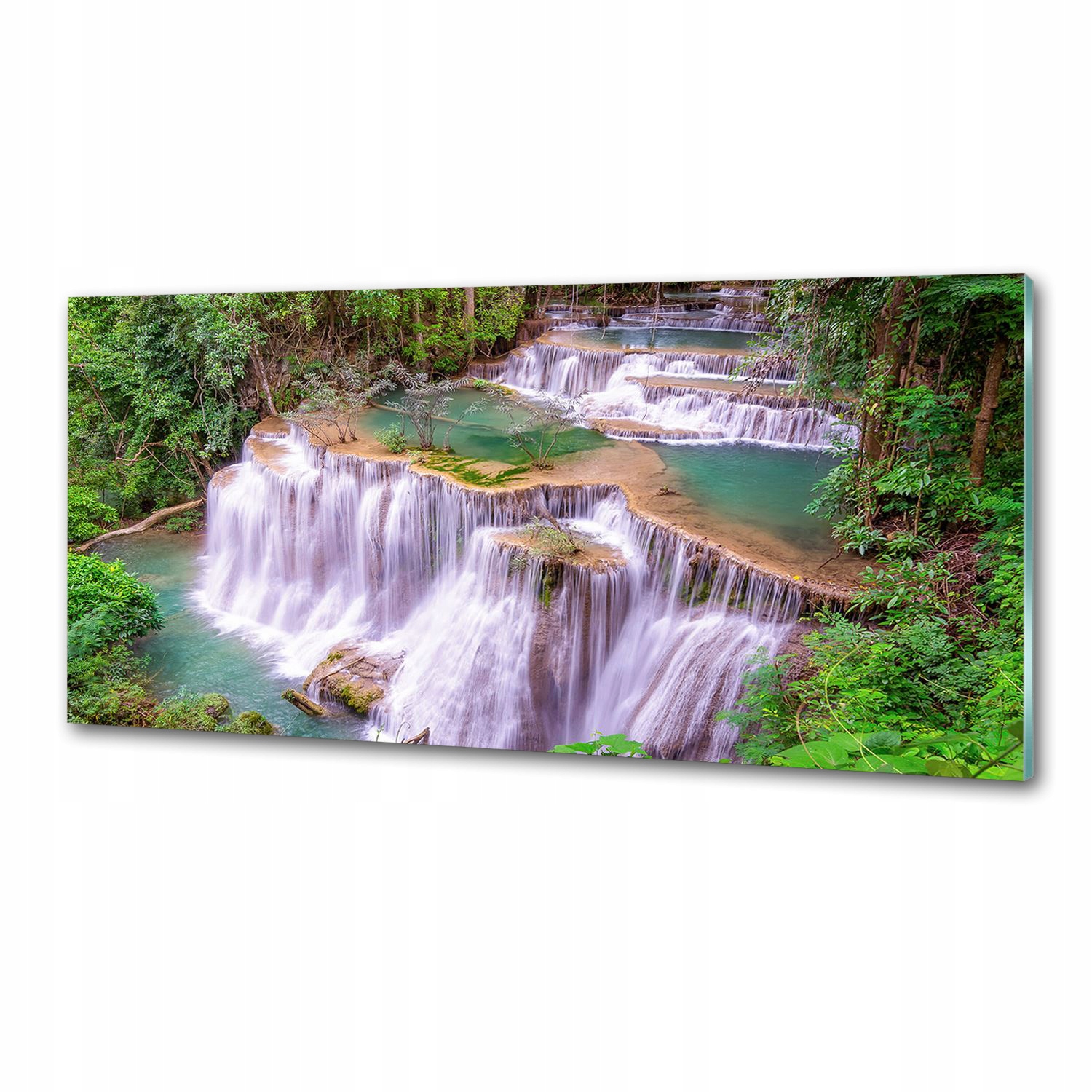 Panel do kuchyne Thajsko vodopád 125x50 Lepidlo
