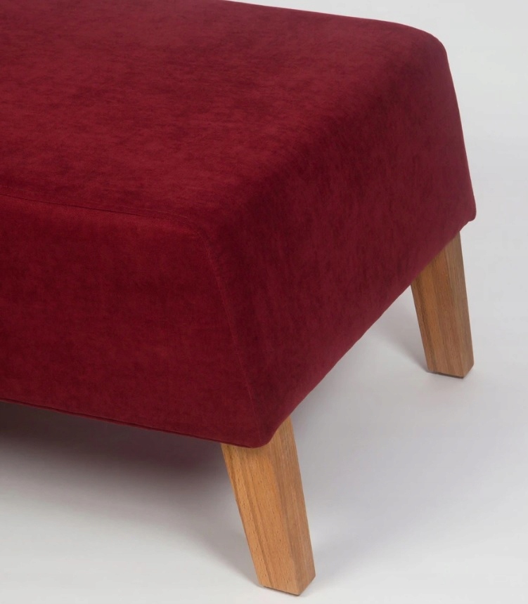 STYLOWA PUFA PODNÓŻEK styl skandynawski 84x60x40 Kolekcja kate pouffe