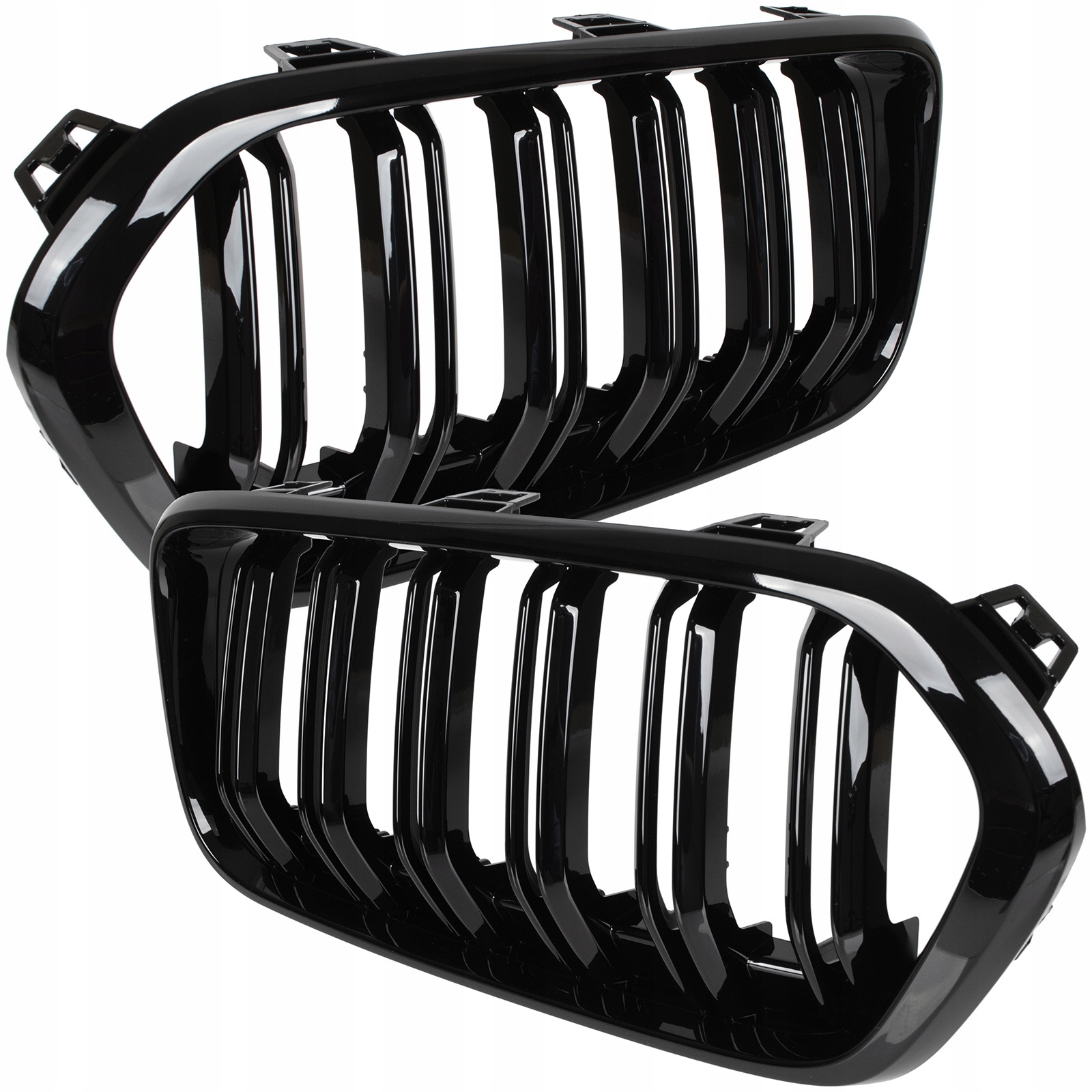 Bmw X2 F39 Atrapa Grill Ledviny Černá Lesk High Gloss Dvojité příčky
