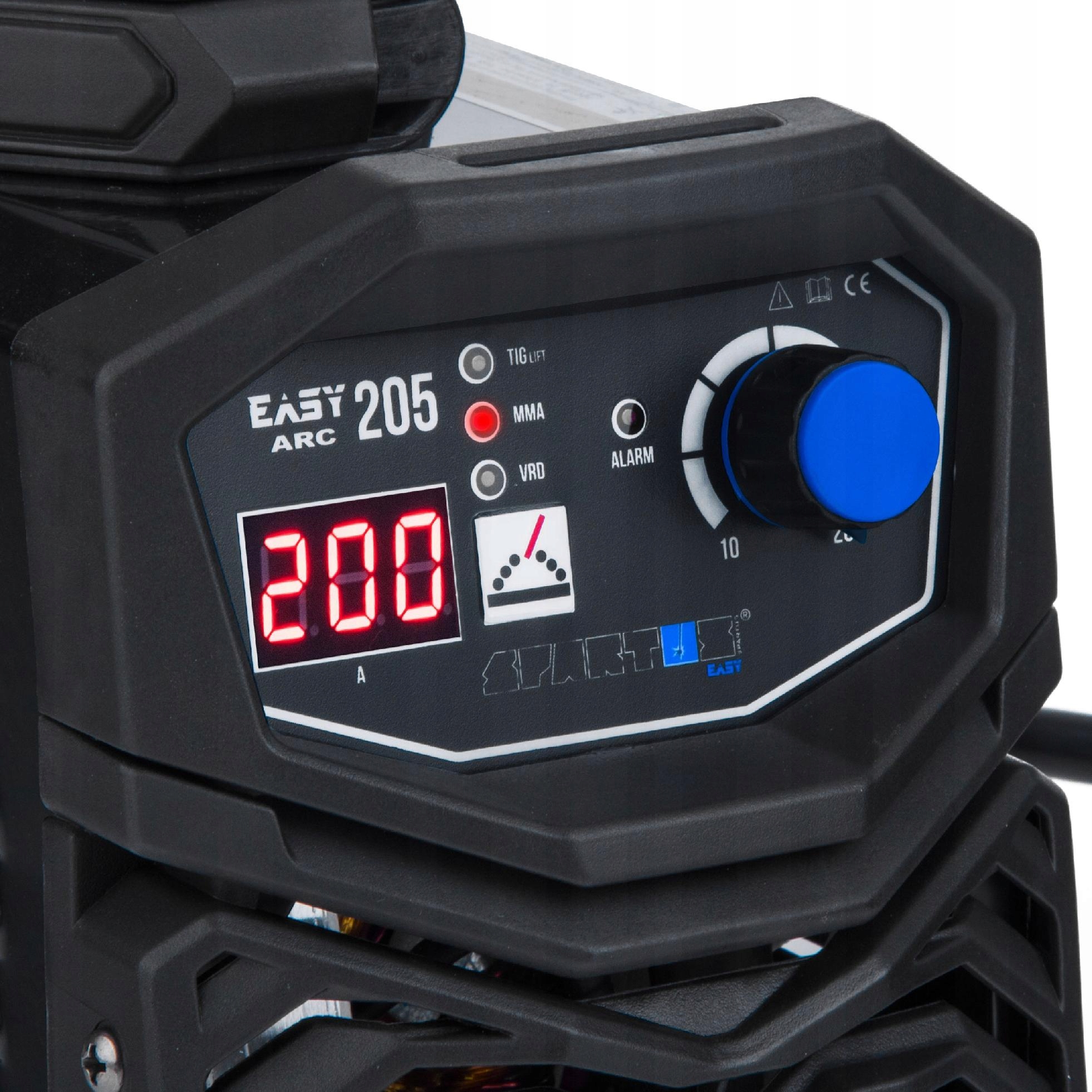 SPAWARKA INWERTEROWA SPARTUS EASY ARC 205 MMA TIG DC LIFT 230V 200A IGBT Marka Spartus