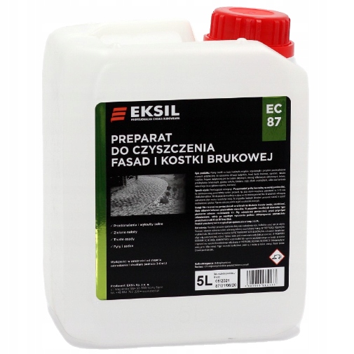 

Profesjonalny preparat do mycia kostki brukowej 5L