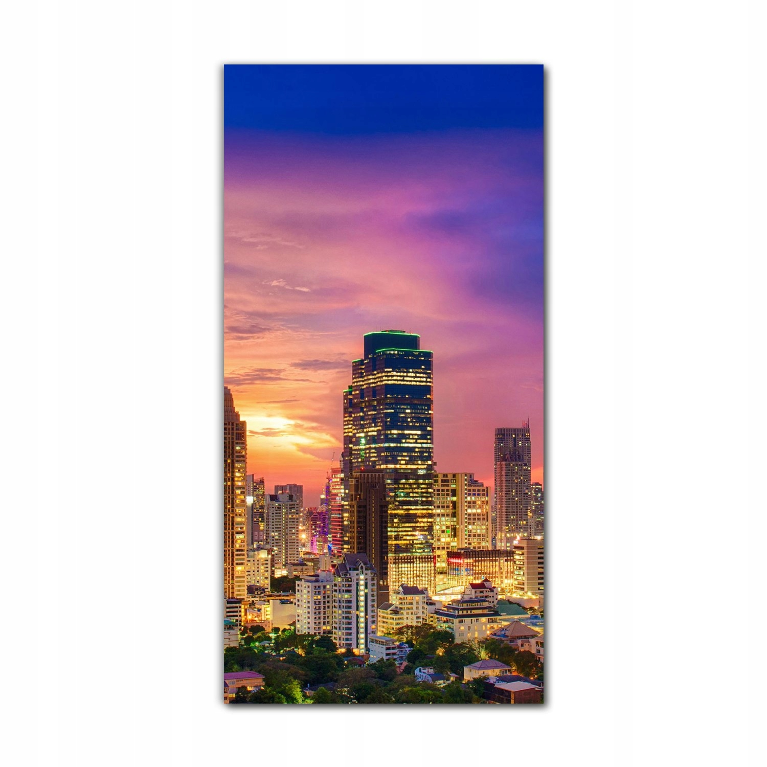 

Foto-obraz do sypialni 70x140 Bangkok architektura
