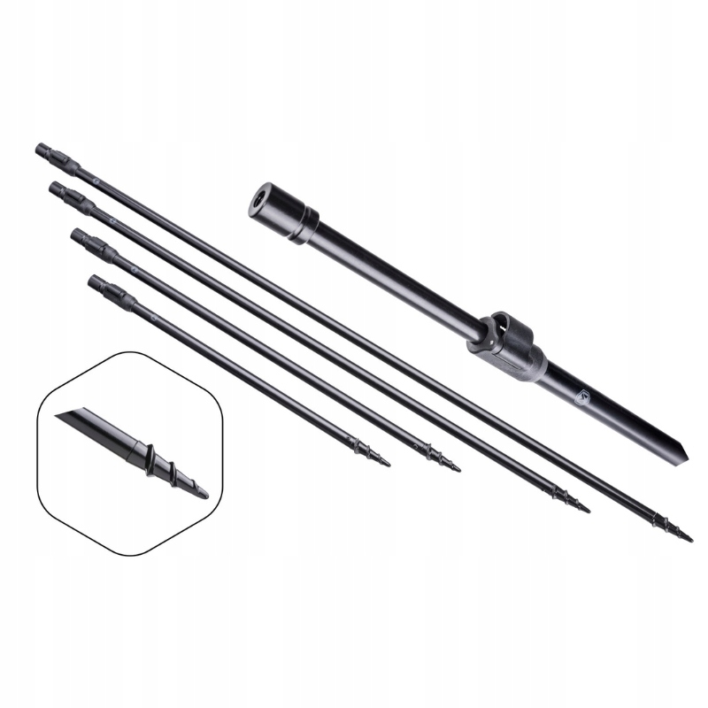 Mivardi Podpórka wkręcana Screw Bankstick Entrix 110-200cm M-BSENT200