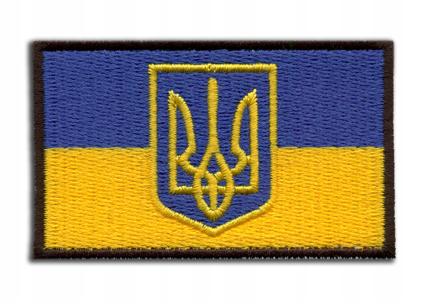 

Naszywka Flaga Ukrainy z Herbem, Ukraina haft