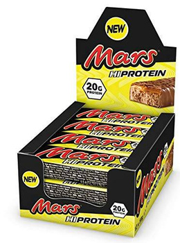 Mars Hi Protein Bar 12x59g Proteinová Tyčinka Proteinová Čokoláda karamel