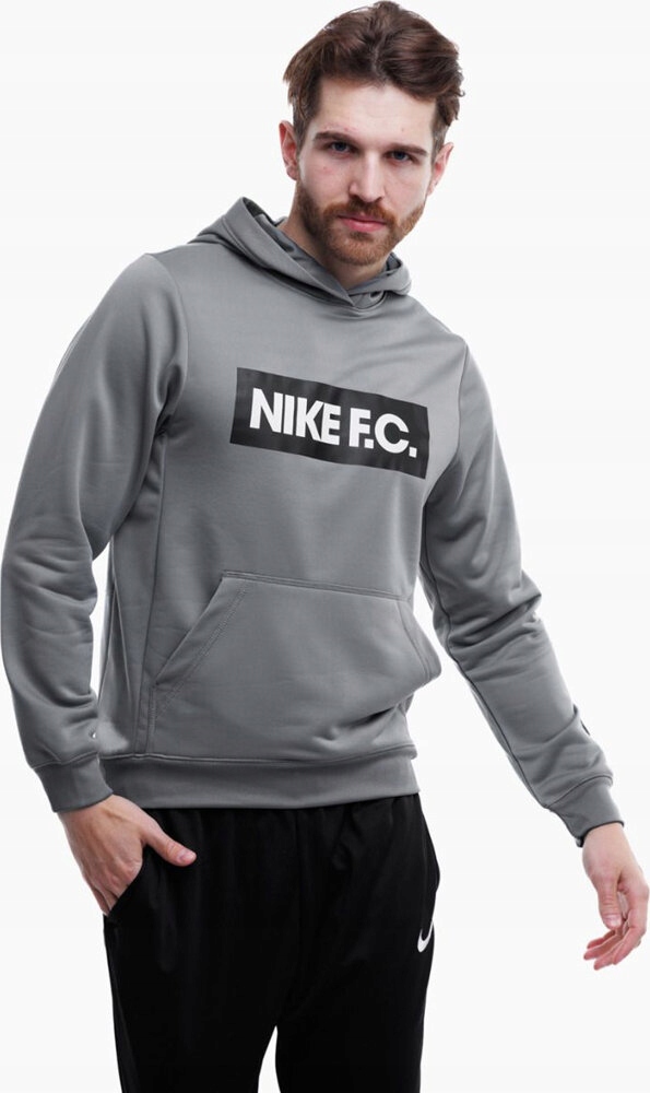 Pánská Mikina Nike Nk Df Fc Libero Hoodie Šedá DC9075 065 velikost 2XL