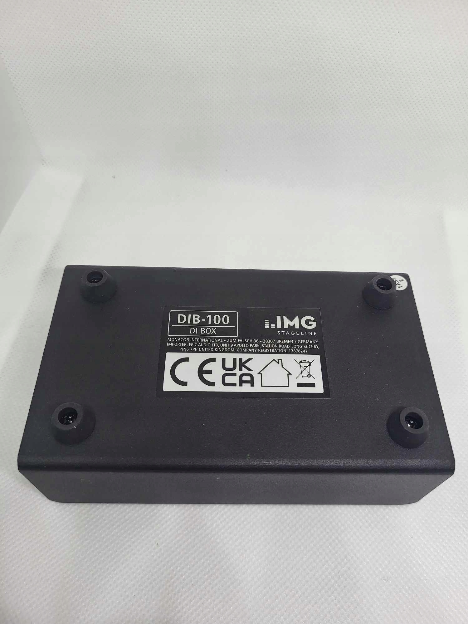 IMG StageLine DIB-100 DI Box, pasywny 1-kanałowy Marka IMG Stage Line