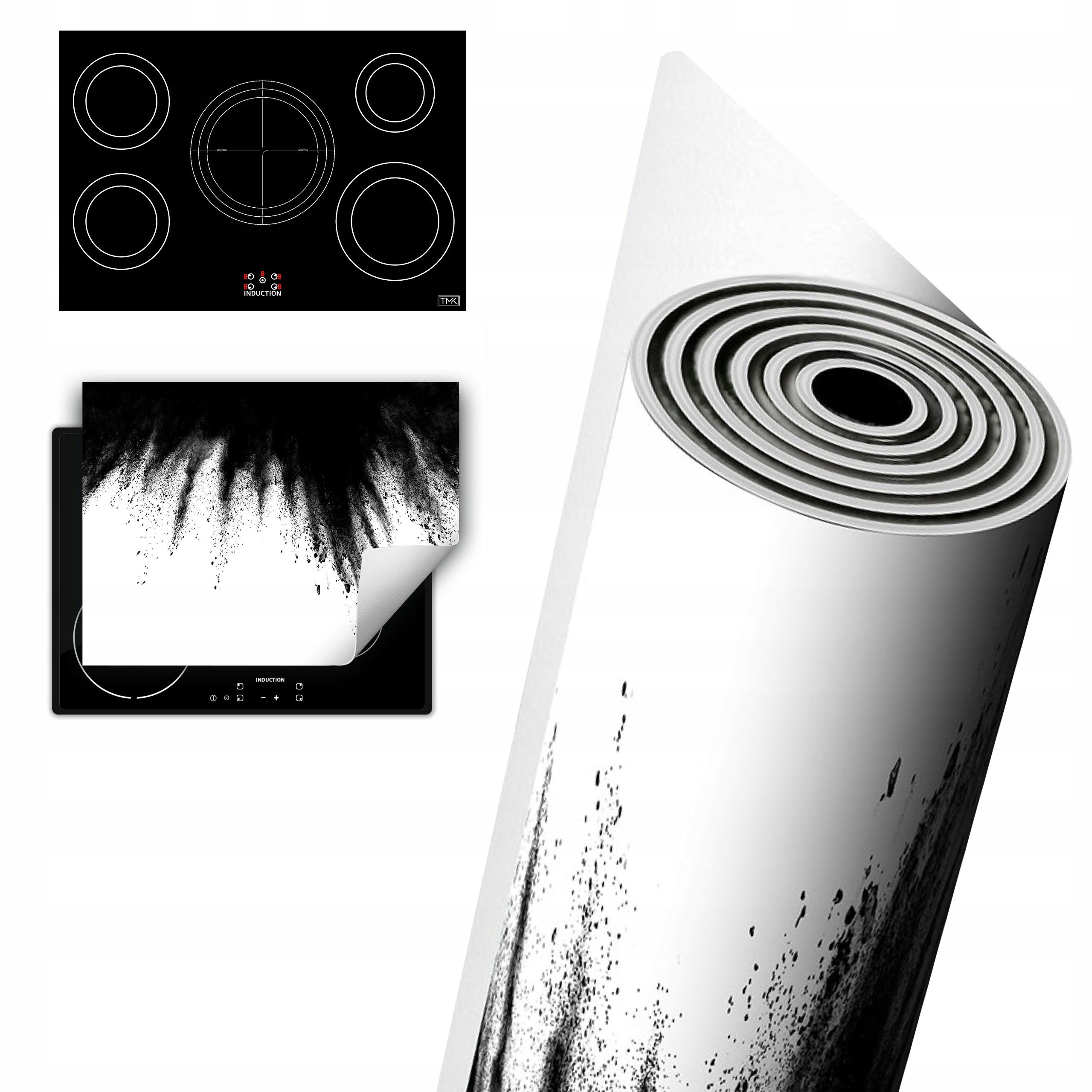 Vinylová Ochrana Na Indukci Pracovní Deska 80x52 bílá exploze