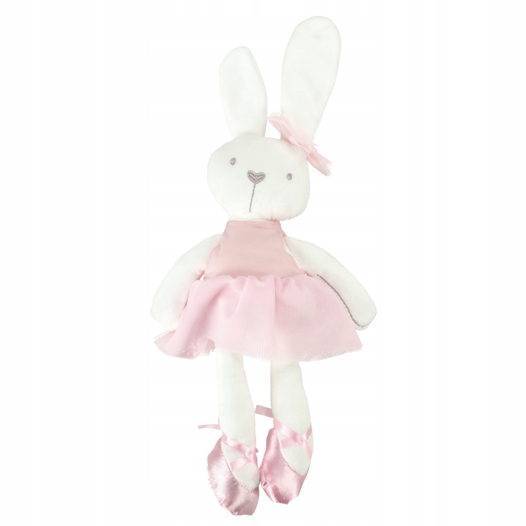 MASKOTKA PLUSZOWA KRÓLIK W RÓŻOWEJ SUKIENCE 42CM Kod producenta 5903039711839