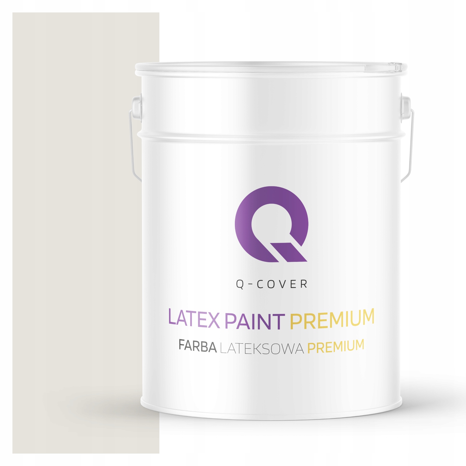 Umývateľná Nástenná Škvrnitá Farba Biela Zlomená Šedou H1276 10L