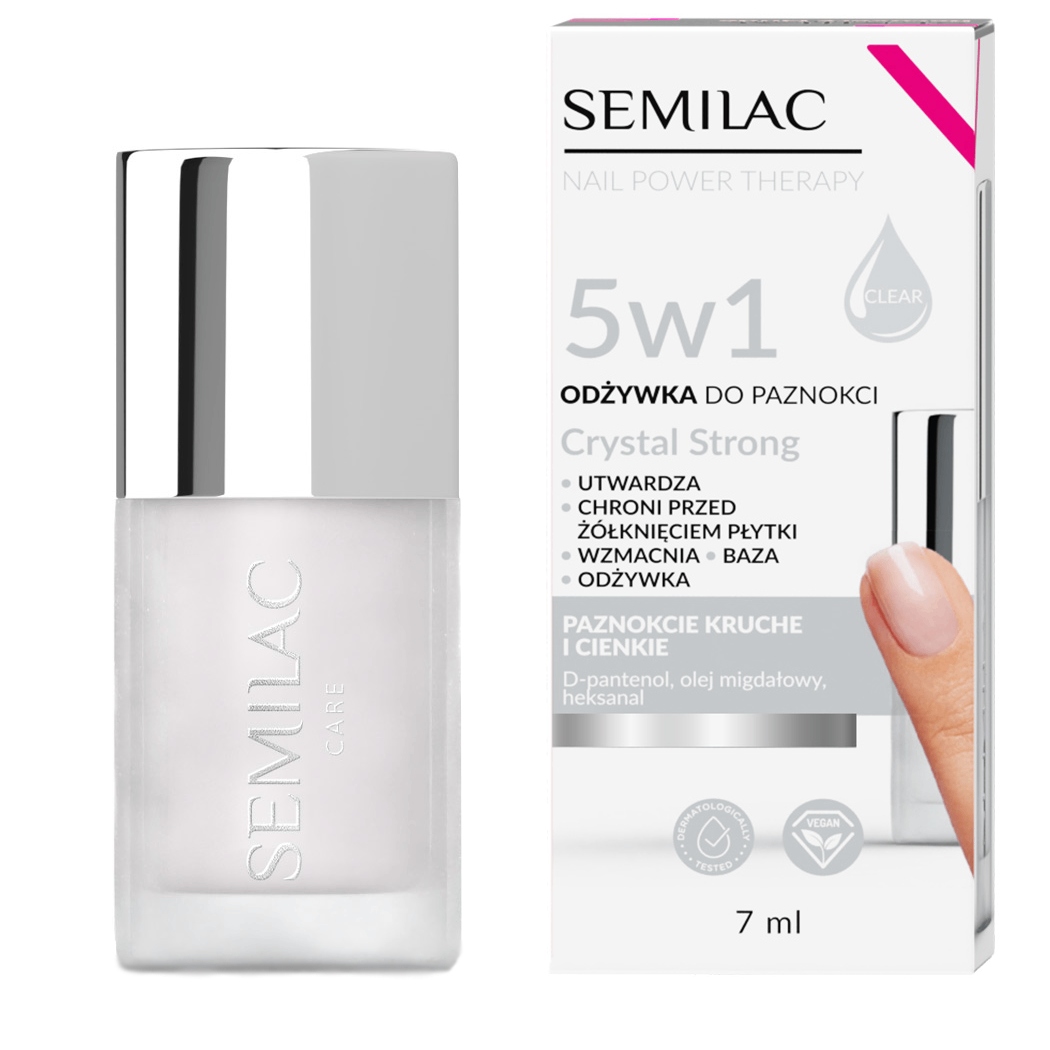 

Semilac Odżywka Do Paznokci Crystal Strong 7ml