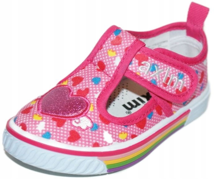 

Axim trampki 22103 fuksja dziecięce na rzepy r 24