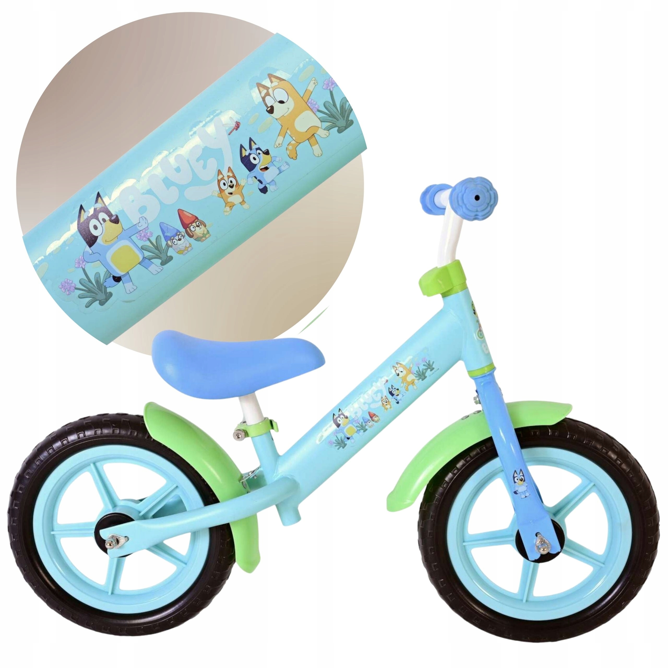 Zdjęcia - Rower dziecięcy Volare Rowerek Biegowy Bluey 2+ Koła Piankowe 12 cali Max 30kg 