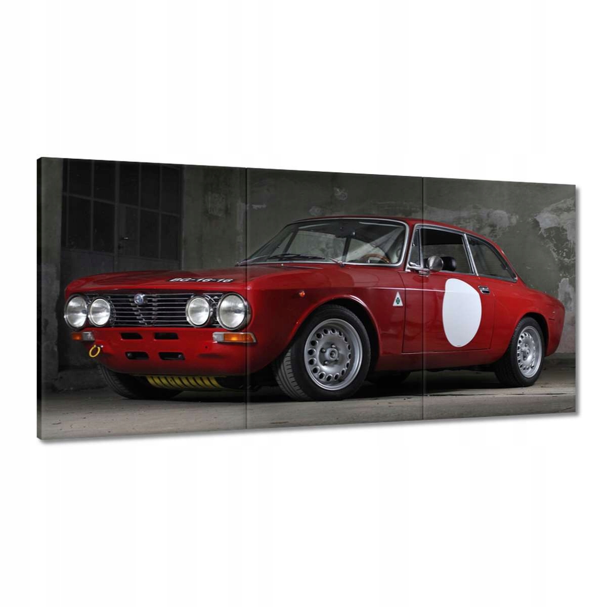 Obrazy 120x60 Červená Alfa Romeo