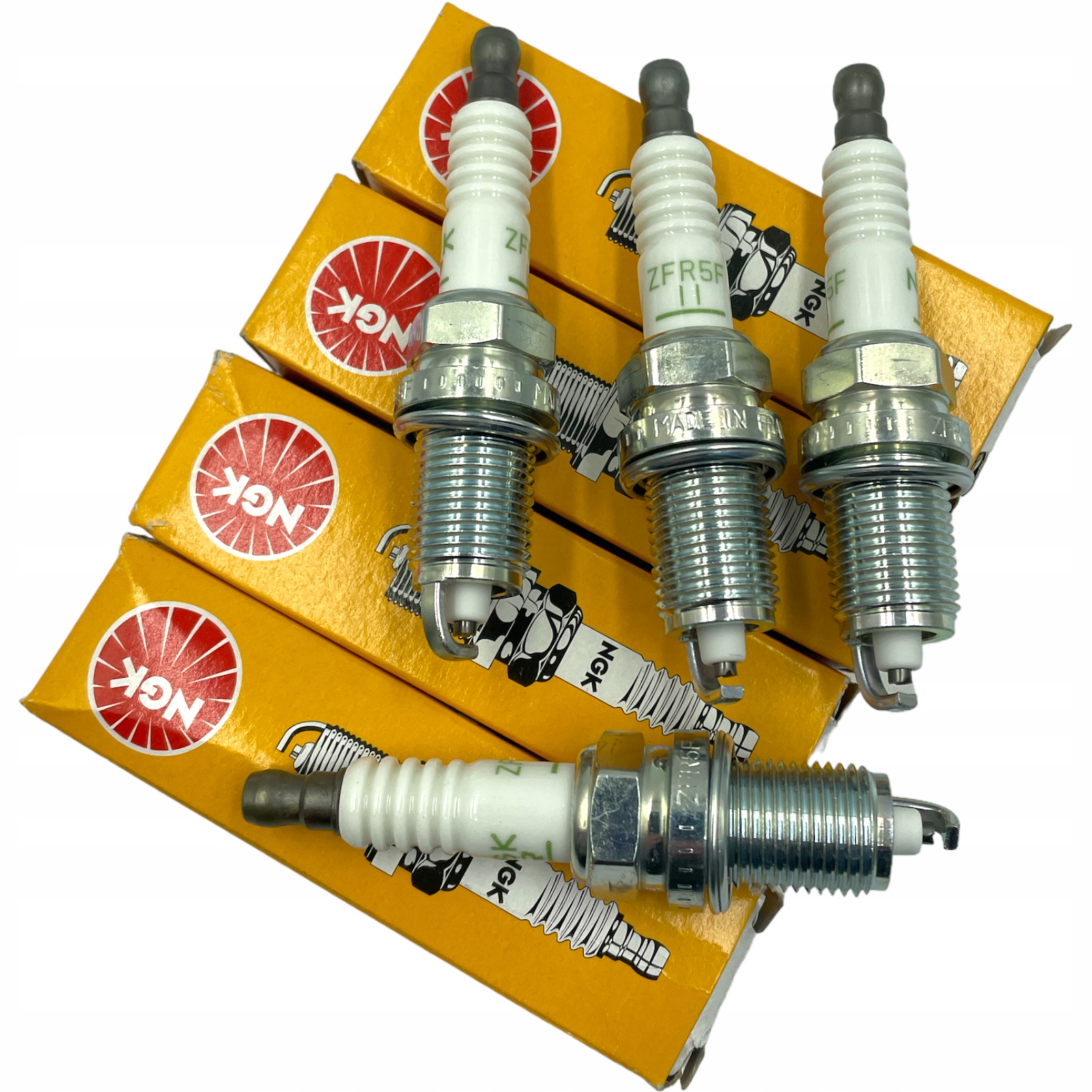 NGK ŚWIECE ZAPŁONOWE ZFR5F-11 (2262) OPEL 4 SZT 2262 za 85,25 zł z Nowa ...