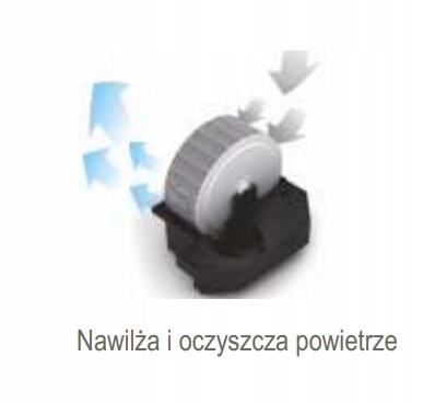 NAWILŻACZ Z FUNKCJĄ OCZYSZCZANIA POWIETRZA 2w1 ROBERT STADLER EWAPORACYJNY Filtry wstępny