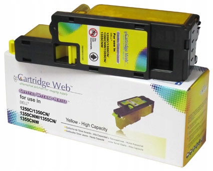 Toner Cartridge Web Yellow Dell 1660 náhrada 59311131