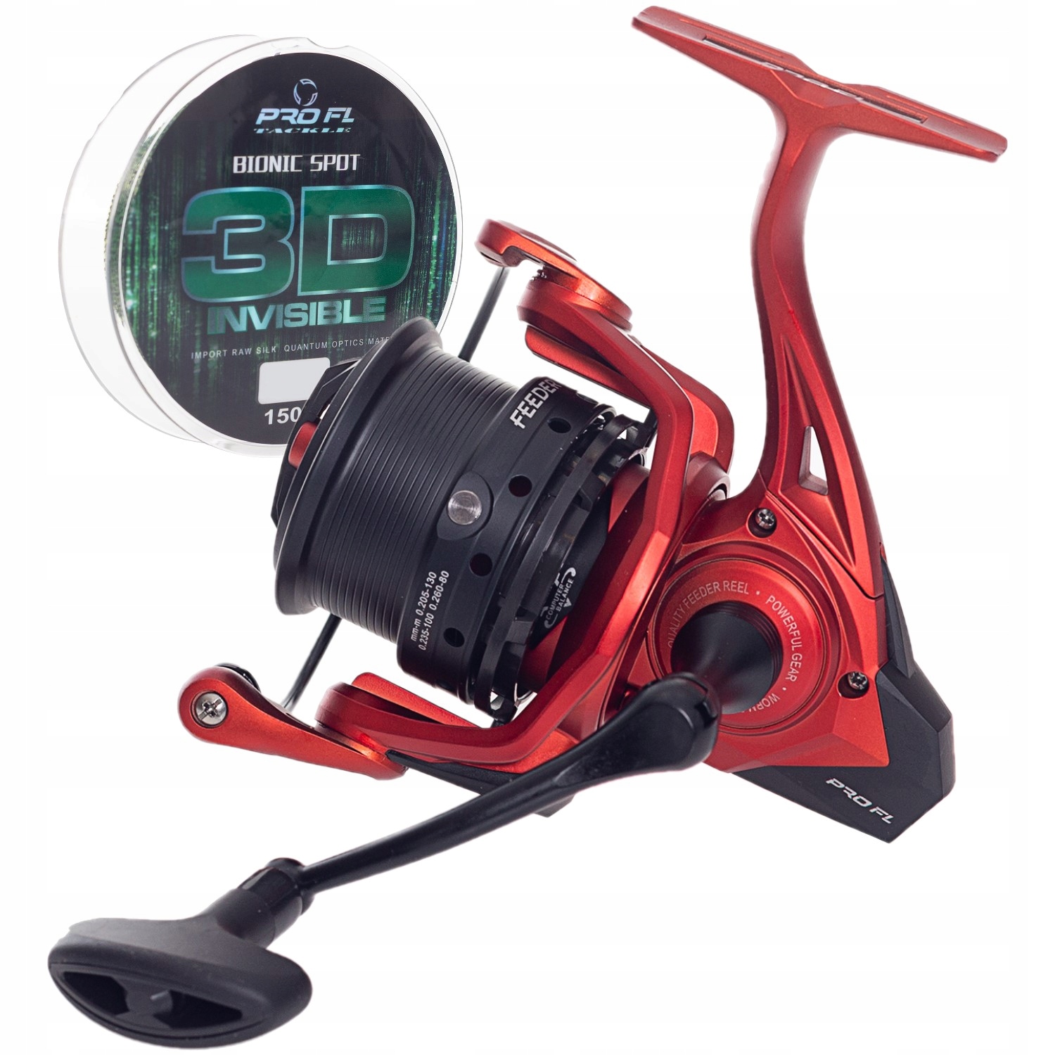 Kołowrotek Wędkarski Mocny Feeder Zone 6000 9 Łożys K 4.6:1 Żyłka