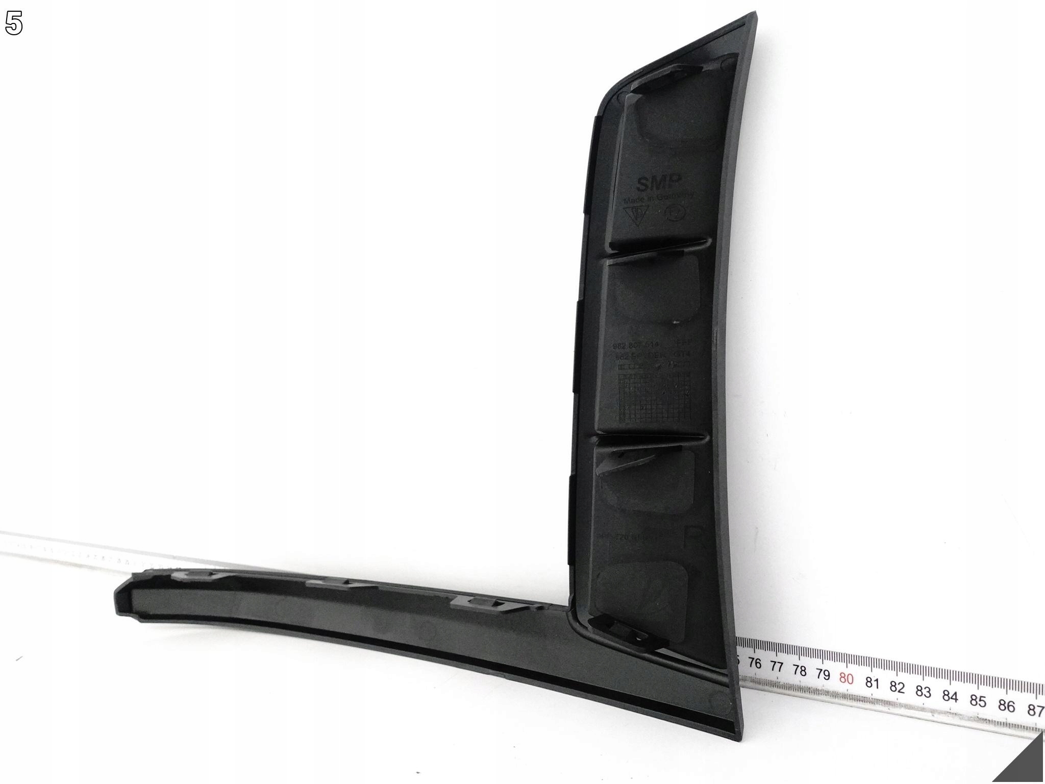 PORSCHE 718 CAYMAN 982C BOXSTER 982 SPYDER / GT4 moulding bumper right front