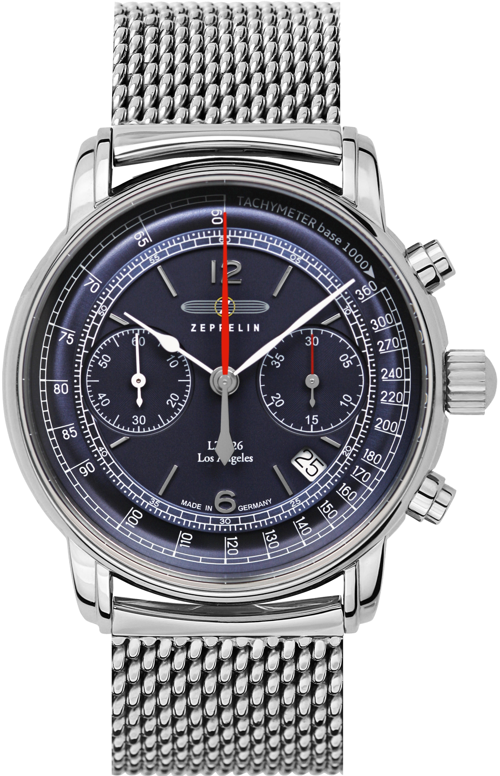 Nové Originální Pánské Hodinky Zeppelin LZ126 Los Angeles 8614M-3